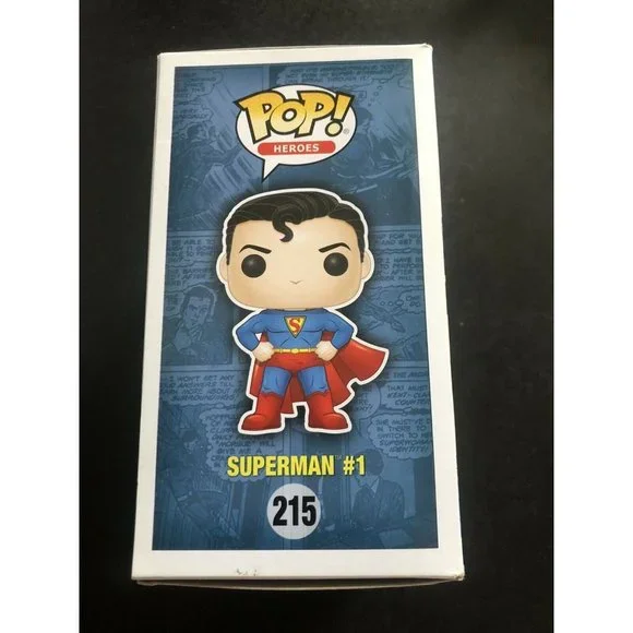 Funko DC POP! Superman #1 Exclusive Vinyl Figure #215 - Picture 3 of 6